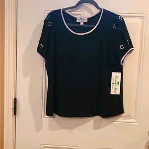 Woman's Dressy Black Top